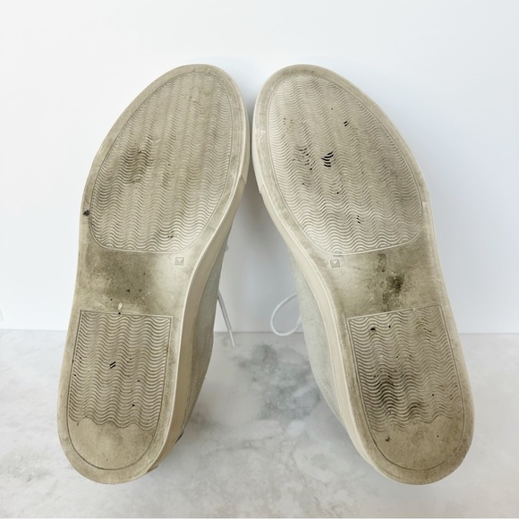 Common Projects Suede Achilles Sneaker in Grey 38 - Picture 7 of 8